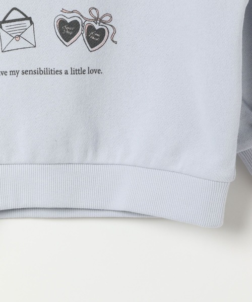 GLOBAL WORK（グローバルワーク）の「ヘビロテスウェットワイド/T/587902（スウェット・キッズ・オフホワイト/パープル系その他/ブルー系その他・120cm/110cm/100cm）」の19枚目の写真