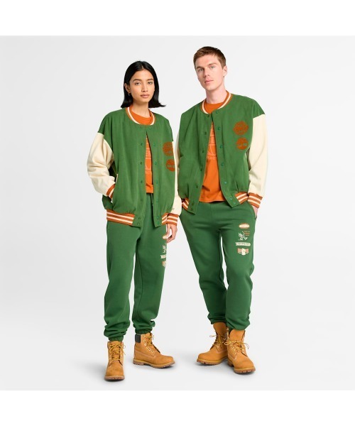 Timberland（ティンバーランド）の「バーシティー ボンバー メンズ（その他アウター・メンズ・グリーン・X-SMALL/LARGE/MEDIUM/SMALL/X-LARGE）」の2枚目の写真