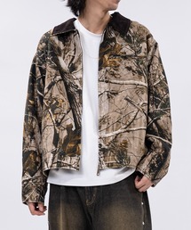 JOHN'S CLOSET（ジョンズクローゼット）の「【13】リアルツリーカモ 襟コーデュロイ ジャケット（ミリタリージャケット）」