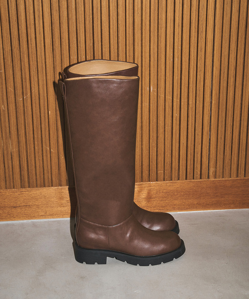 GRISE（グリーズ）の「《追加》GRISEタンクソールロングブーツ（ブーツ・レディース・ブラウン/ブラック・39/37/35）」の7枚目の写真