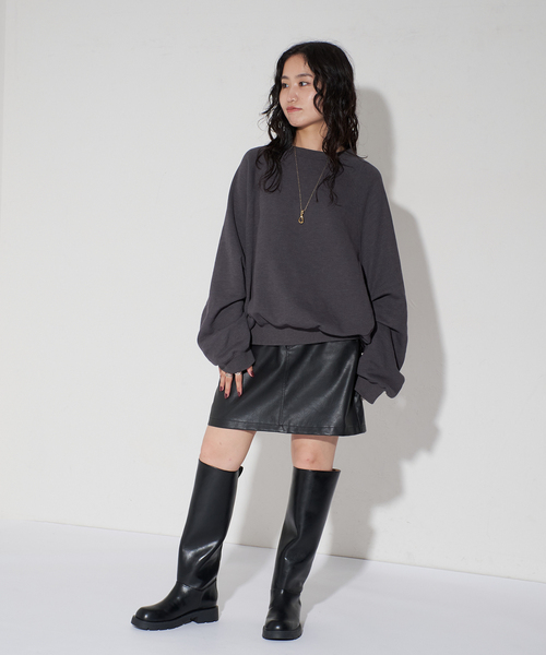 GRISE（グリーズ）の「《追加》GRISEタンクソールロングブーツ（ブーツ・レディース・ブラウン/ブラック・39/37/35）」の8枚目の写真