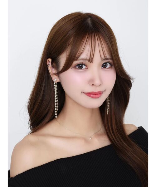 EATME（イートミー）の「ゴージャスビジューロングピアス（ピアス（両耳用）・レディース・ゴールド/シルバー・FREE）」の12枚目の写真