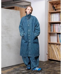 VOAAOV（ヴォアーブ）の「【VOAAOV】 RANDOM CRUNCH DENIM Long Coat - used（デニムジャケット）」