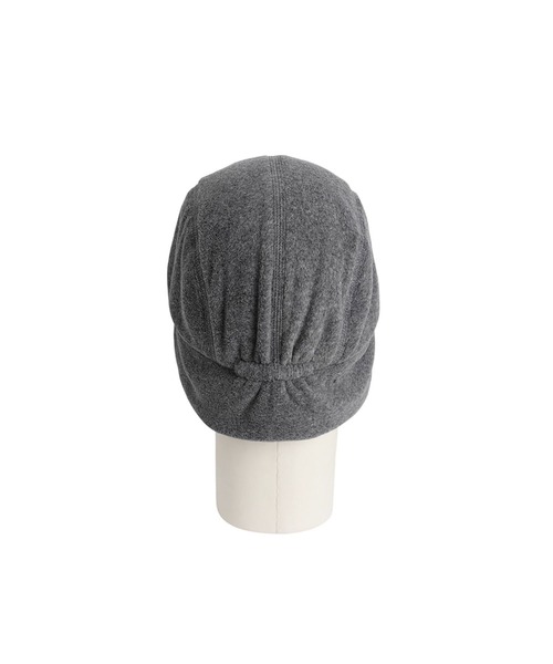 ARKnets（アークネッツ）の「MARMOT CAPITAL / マーモットキャピタル：POLARTECH FLEECE ERA FLAP CAP：24FW-G-05[PIE]（キャップ・メンズ・ライトグレー・FREE）」の5枚目の写真