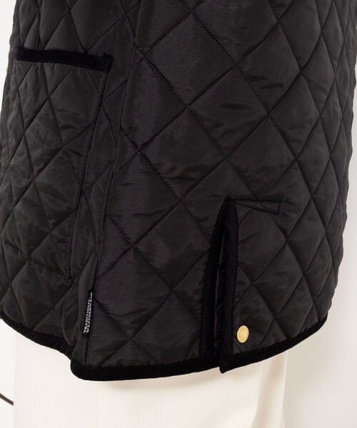 NOLLEY’S（ノーリーズ）の「【Traditional WeatherWear/トラディショナルウェザーウェア】ARKLEY MIDDLE（ブルゾン・レディース・アイボリー/ブラック・34/36）」の8枚目の写真