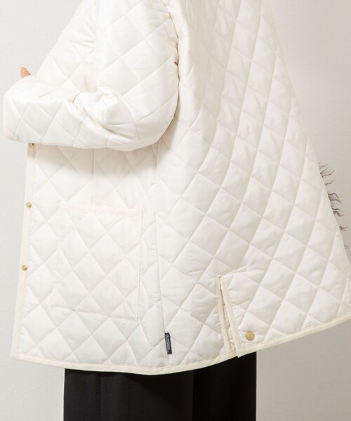 NOLLEY’S（ノーリーズ）の「【Traditional WeatherWear/トラディショナルウェザーウェア】ARKLEY MIDDLE（ブルゾン・レディース・アイボリー/ブラック・34/36）」の18枚目の写真