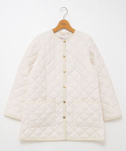 NOLLEY’S（ノーリーズ）の「【Traditional WeatherWear/トラディショナルウェザーウェア】ARKLEY MIDDLE（ブルゾン・レディース・アイボリー/ブラック・34/36）」の20枚目の写真