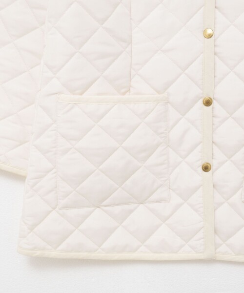 NOLLEY’S（ノーリーズ）の「【Traditional WeatherWear/トラディショナルウェザーウェア】ARKLEY MIDDLE（ブルゾン・レディース・アイボリー/ブラック・34/36）」の22枚目の写真