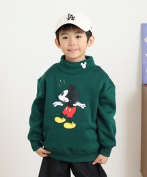 緑色 訪問着 ミッキーです。 古着 90s USA製 Disney Mickey ミッキー 「'95」 BIG プリント Tシャツ