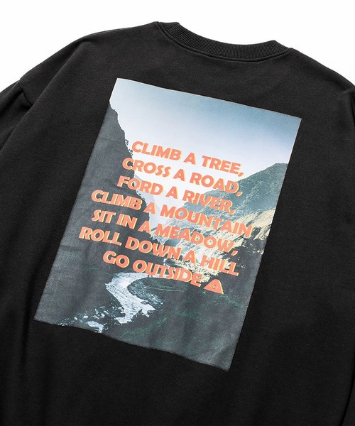 POLeR（ポーラー）の「POLER ROLL DOWN CREW（スウェット・メンズ・ライトグレー/ブラック・M/L/XL）」の6枚目の写真