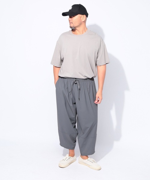 PIMLICO（ピムリコ）の「PIMLICO (ピムリコ) [WEB限定] DRY ストレッチ ピケ アラジンパンツ（その他パンツ・メンズ・ネイビー/ダークグレー/ブラック・X1(3L～4L)/X2(4L～5L)/X3(6L～7L)/X5(9L～10L)/X4(8L～9L)）」の9枚目の写真