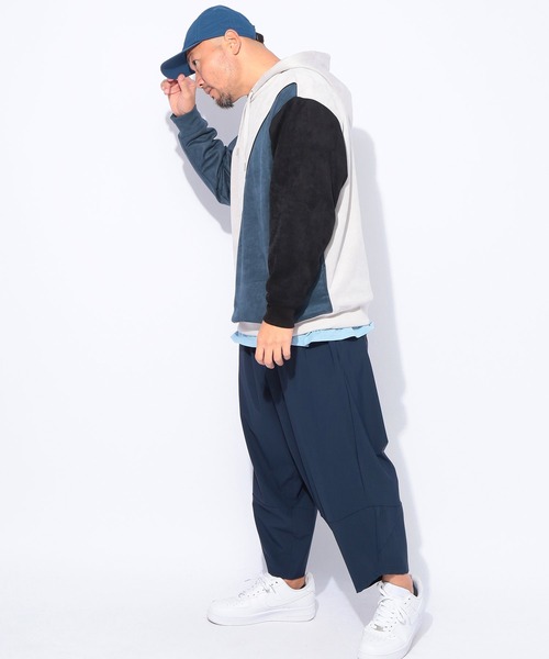 PIMLICO（ピムリコ）の「PIMLICO (ピムリコ) [WEB限定] DRY ストレッチ ピケ アラジンパンツ（その他パンツ・メンズ・ネイビー/ダークグレー/ブラック・X1(3L～4L)/X2(4L～5L)/X3(6L～7L)/X5(9L～10L)/X4(8L～9L)）」の13枚目の写真