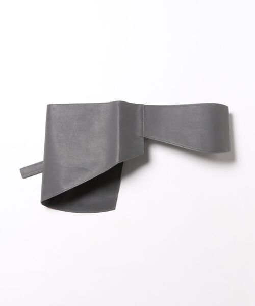 Miseki SEOUL(ミセキソウル)の「POCKET BELT BAG(ボディバッグ/ウエストポーチ・レディース・ブラック/チャコールグレー・OS)」の3枚目の写真