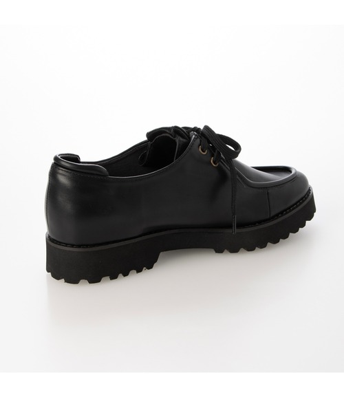 Fin（フィン）の「厚底チロリアンシューズ【低反発スポンジ入り】（ドレスシューズ・レディース・ブラック系その他/ブラック/ベージュ/ブラウン・25cm/24.5cm/24cm/23.5cm/23cm/22.5cm）」の6枚目の写真