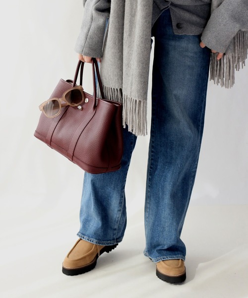 Fin（フィン）の「厚底チロリアンシューズ【低反発スポンジ入り】（ドレスシューズ・レディース・ブラック系その他/ブラック/ベージュ/ブラウン・25cm/24.5cm/24cm/23.5cm/23cm/22.5cm）」の18枚目の写真