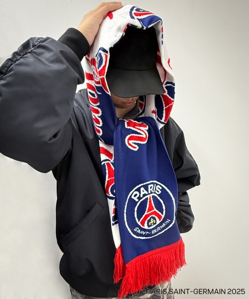 PSGマフラー♡VERDYコラボ品（日本未発売） Verdy PSG パリサンジェルマン マフラー girls don't cry サッカー