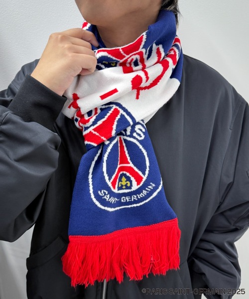 セール】WEGO/チームロゴマフラー（マフラー）｜PARIS SAINT-GERMAIN