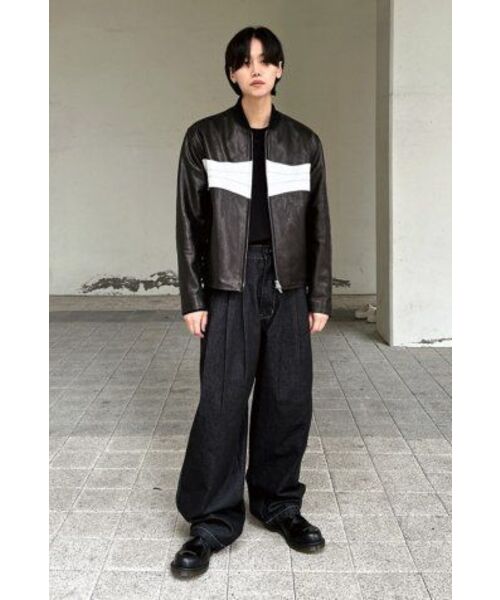 DOFFJASON(ドフジェーソン)の「プレミアムラムスキンベジタブルレーサージャケットBLACK(ライダースジャケット・メンズ・その他・X-LARGE/XX-LARGE/MEDIUM/LARGE)」の12枚目の写真