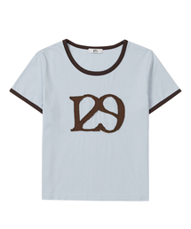 ILLIGO（イリゴ）の「129 Logo Patch T-Shirt Blue（Tシャツ/カットソー）」