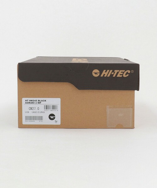 HI-TEC(ハイテック)の「<HI-TEC>AORAKI Ⅱ ウォータープルーフ スニーカー(その他シューズ・メンズ・ブラック・26cm/27cm/28cm)」の13枚目の写真