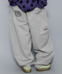 XTONZ（エクストーンズ）の「XP310 サウンドバルーンキャンバスコットンパンツ (ライトグレー)（その他パンツ）」