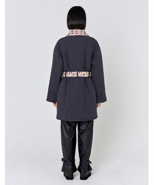 RUMCHE(ラムシェ)の「Mix Tweed Coat / ミックスツイードコート(その他アウター・レディース・ピンク系その他・FREE)」の13枚目の写真
