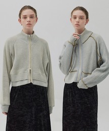 PUBLIC TOKYO | ＊完売間近＊ダブルリブリバードライバーズニット【リバーシブル/2WAY】(ニット/セーター)