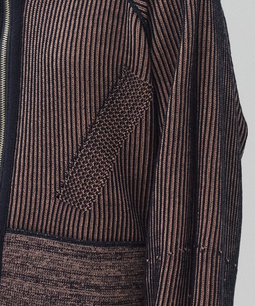 PUBLIC TOKYO（パブリックトウキョウ）の「＊完売間近＊ダブルリブリバードライバーズニット【リバーシブル/2WAY】（ニット/セーター・レディース・ベージュ/ネイビー/ピンク・FREE）」の19枚目の写真