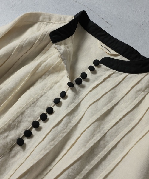 soulberry（ソウルベリー）の「黒糖ミルクのワンピース（ワンピース・レディース・アイボリー・5L/4L/3L/LL/L/M）」の8枚目の写真