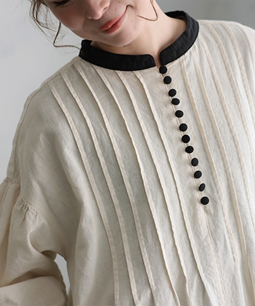 soulberry（ソウルベリー）の「黒糖ミルクのワンピース（ワンピース・レディース・アイボリー・5L/4L/3L/LL/L/M）」の9枚目の写真