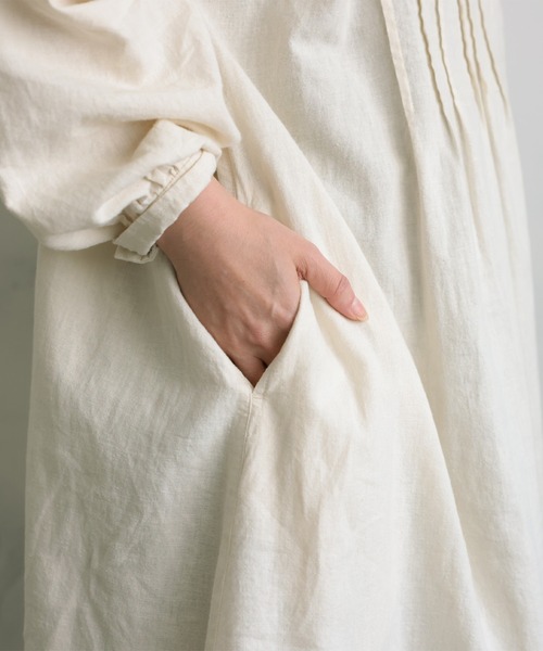 soulberry（ソウルベリー）の「黒糖ミルクのワンピース（ワンピース・レディース・アイボリー・5L/4L/3L/LL/L/M）」の12枚目の写真