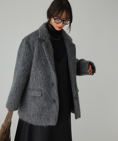 セール】シャギージャケット（テーラードジャケット）｜BABYLONE