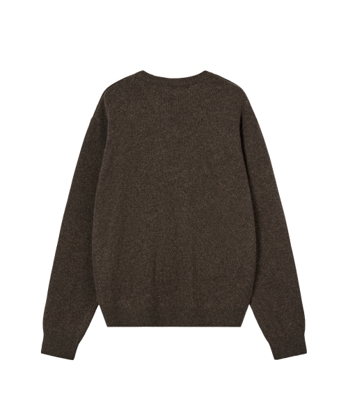 Rest&Recreation(レストアンドレクリエーション)の「LOGO CREW NECK SWEATER - BROWN(ニット/セーター・メンズ・その他・LARGE/X-LARGE)」の2枚目の写真