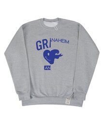 [UNISEX]ハートスネークハーフアーチロゴマンツーマン_グレー