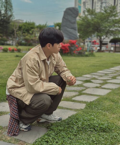 GUBIN(グビン)の「ロゴポイントチェックシャツ - バーガンディ(シャツ/ブラウス・レディース・その他・LARGE/MEDIUM)」の10枚目の写真