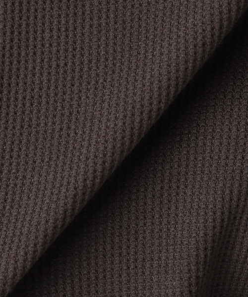 JOURNAL STANDARD relume(ジャーナルスタンダード レリューム)の「《追加》TCワッフルオーバーサイズロングスリーブTシャツ(Tシャツ/カットソー・レディース・ストーン/チョコ/ブラック/ホワイト・FREE)」の8枚目の写真