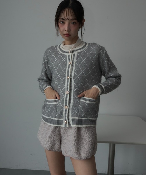 Nadana(ナダナ)の「もこもこショートパンツ(その他パンツ・レディース・オフホワイト/グレー・FREE)」の14枚目の写真