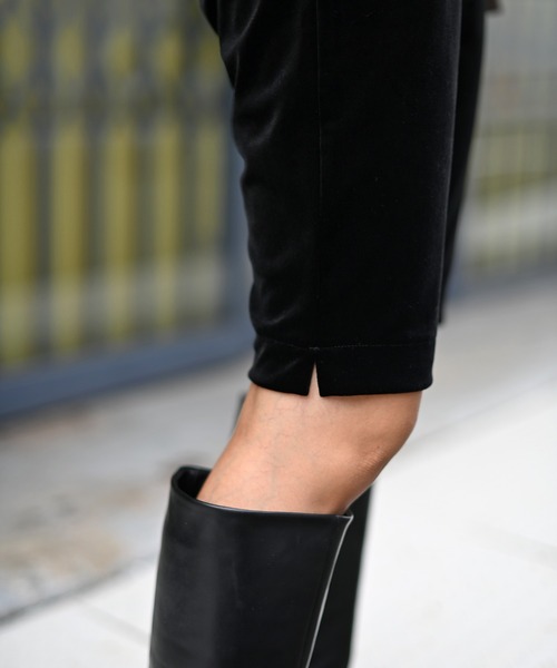 Marient（マリエント）の「ベロアバイカーPT（その他パンツ・レディース・ブラック・S/M）」の3枚目の写真