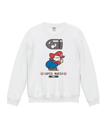 Rendez-Vous（ランデヴー）の「【 SUPER MARIO 】 スーパーマリオ クルーネックスウェット マリオ 25W11（スウェット）」