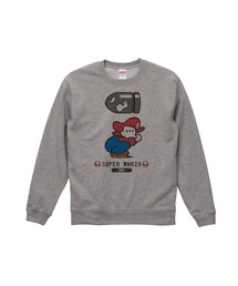 Rendez-Vous（ランデヴー）の「【 SUPER MARIO 】 スーパーマリオ クルーネックスウェット マリオ 25W11（スウェット）」