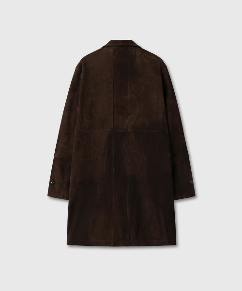 DIVEIN(ダイブイン)の「INDIA GOAT SUEDE CAR COAT (BROWN)(トレンチコート・メンズ・その他・1/2)」の2枚目の写真