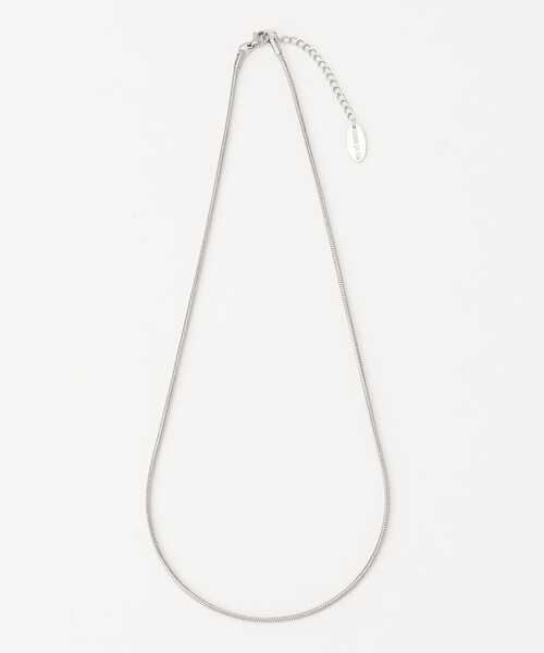 COMME CA ISM（コムサイズム）の「スネークチェーン ネックレス（ネックレス・メンズ・シルバー・FREE）」の2枚目の写真