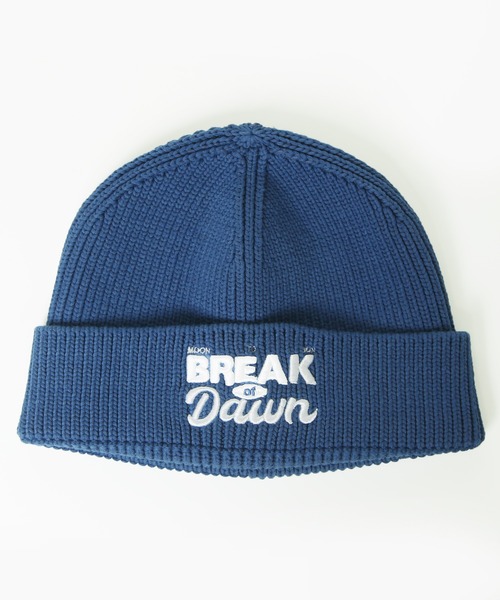 14+（イチヨンプラス）の「BREAKofDawn刺繍ワッチ（ニットキャップ/ビーニー・レディース・ホワイト/グリーン/グレー/ブルー/ブラック・FREE）」の5枚目の写真