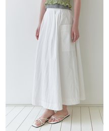 Laura flare skirt (ivory)