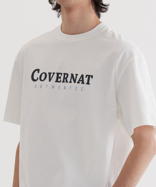 COVERNAT(カバーナット)の「センターアセンティックTシャツホワイト(Tシャツ/カットソー・レディース・その他・X-SMALL/SMALL/MEDIUM/LARGE/X-LARGE/XX-LARGE)」の9枚目の写真