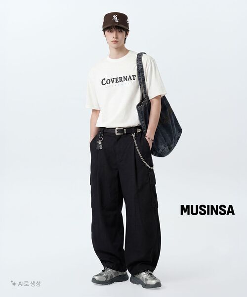COVERNAT(カバーナット)の「センターアセンティックTシャツホワイト(Tシャツ/カットソー・レディース・その他・X-SMALL/SMALL/MEDIUM/LARGE/X-LARGE/XX-LARGE)」の4枚目の写真