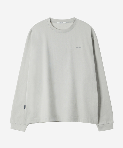 NODE LABS(ノードラボ)の「DEV:5 ベーシックロングスリーブTシャツ_グレー(Tシャツ/カットソー・レディース・グレー・MEDIUM/LARGE)」の2枚目の写真
