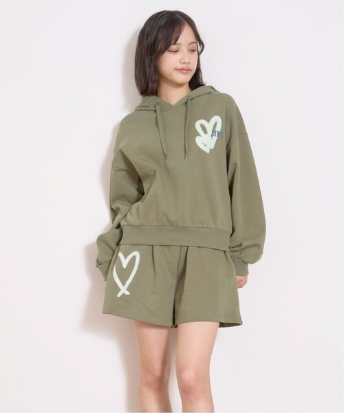 セール】【LTXC】【綿100％】裏起毛バックスプレーセットアップ