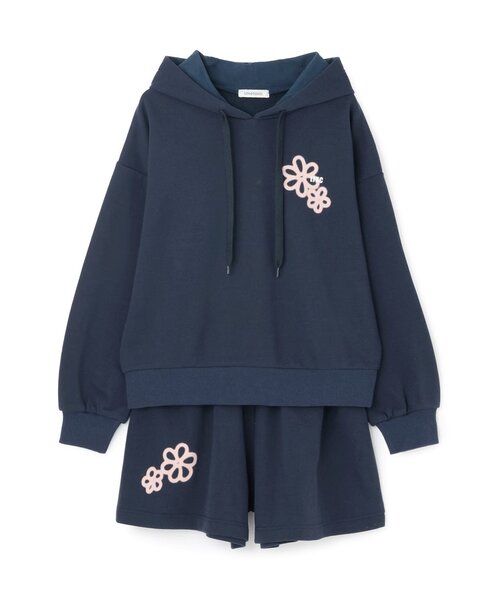 セール】【LTXC】【綿100％】裏起毛バックスプレーセットアップ