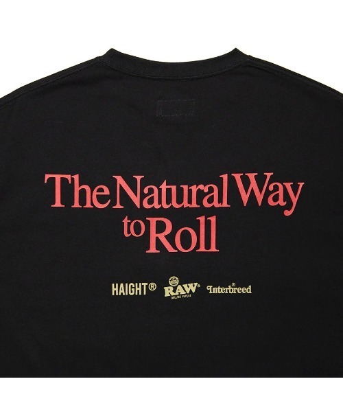 HAIGHT（ヘイト）の「ヘイト [HAIGHT]  - ロゴTシャツ [HTRW-251001 RAW X Interbreed X HAIGHT CLASSIC LOGO TEE]（Tシャツ/カットソー・メンズ・ブラック/サンドベージュ/ホワイト・MEDIUM/XX-LARGE）」の11枚目の写真